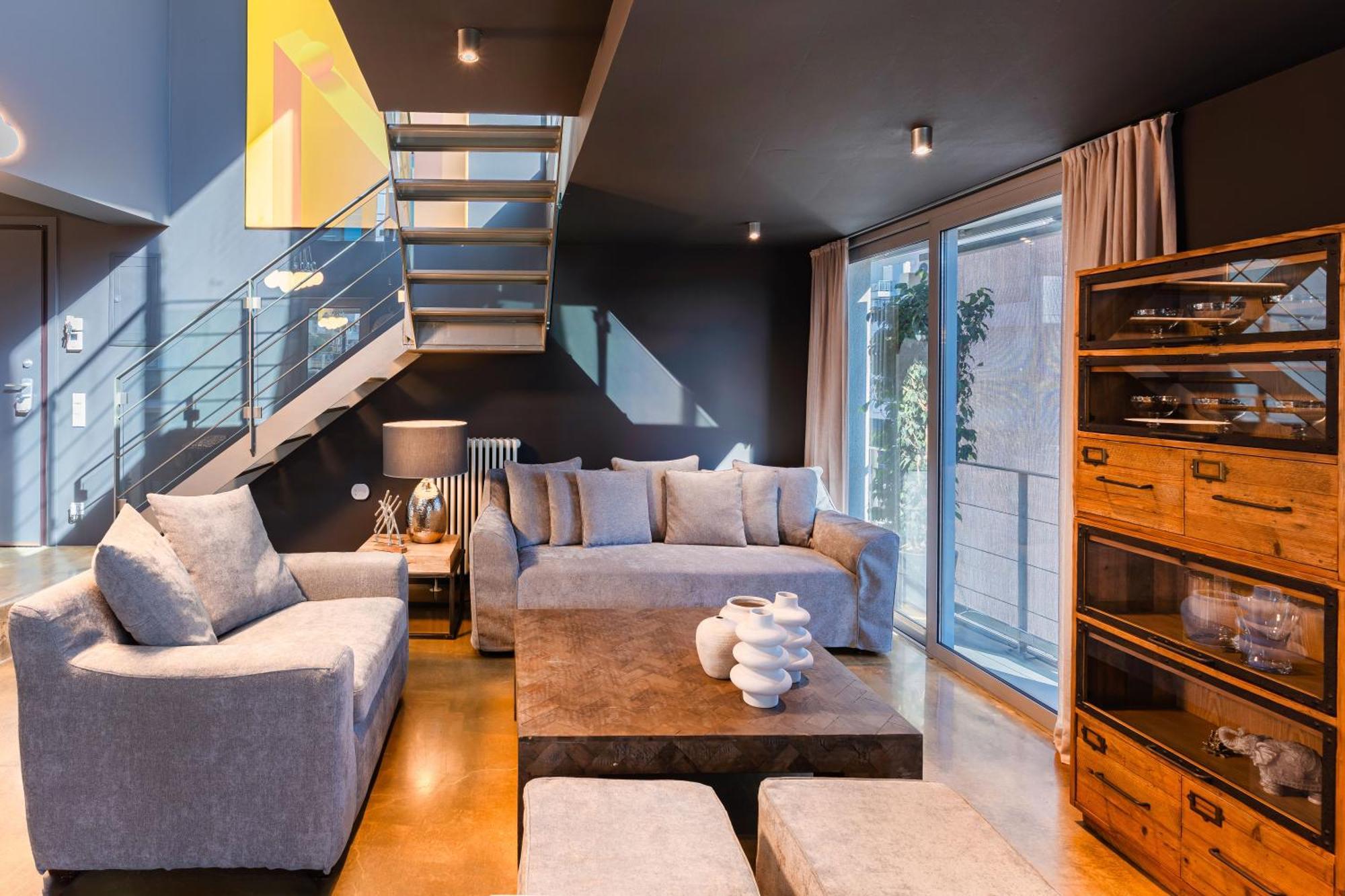 Ma Maison No5 Penthouse Loft, Private Heated Pool, Acropolis View, Ultra High Speed Internet 300 Mbps, Short Walk To Acropolis, Parking Upon Request, 1' From Metro アテネ エクステリア 写真